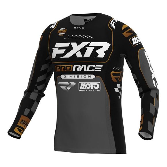 FXR REVO DAYTONA 2026 cross jersey - Black / GrayRef: FXR1832