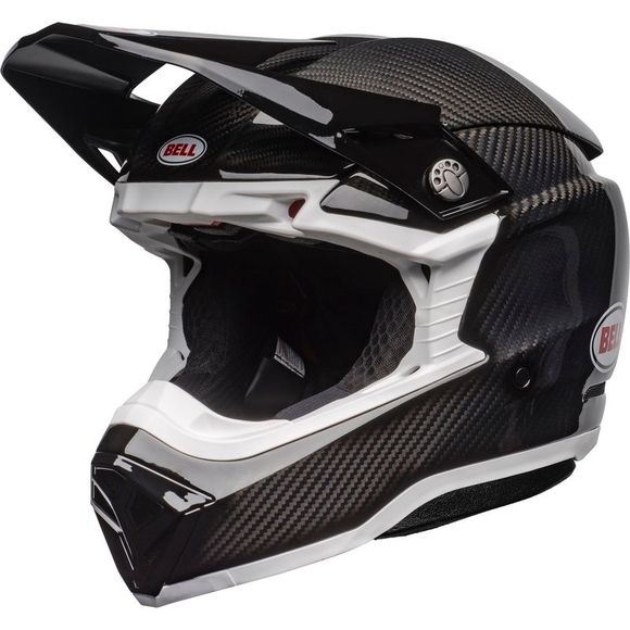 Bell MOTO-10 SOLID 2026 cross helmet - Black / WhiteRef: EL0615