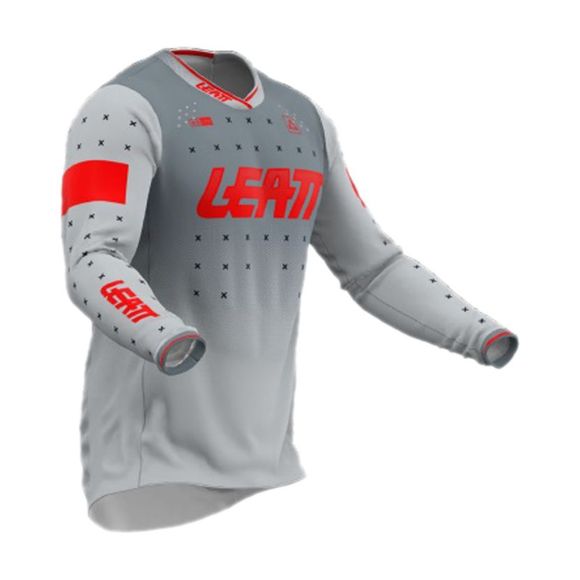 Leatt 4.5 LITE 2024 cross jersey - Gray / RedRef: LB0744