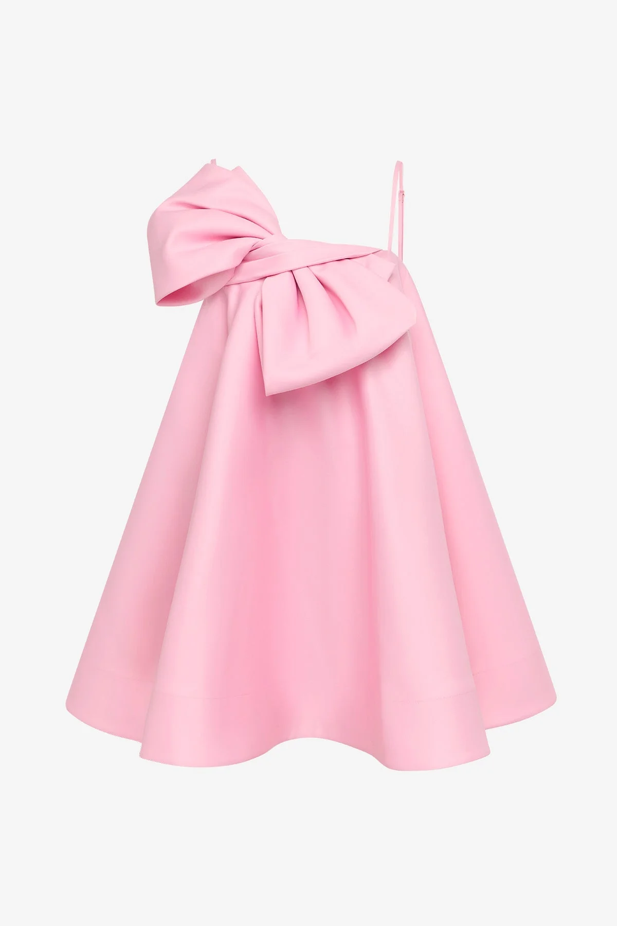 Chelsea Bow Mini Dress - Pink