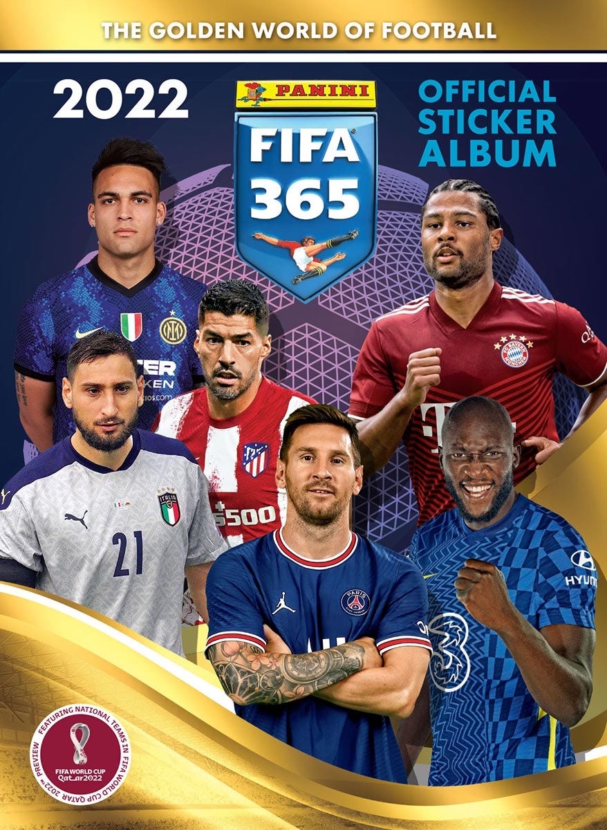 PANINI Fifa 365 2022 - missing stickers