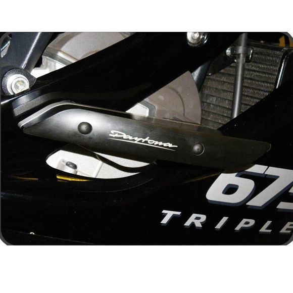 Top Block Frame Sliders KIT PADS - BlackTRIUMPH 675 DAYTONA 675 - 2006 - 2012Ref: TB0183