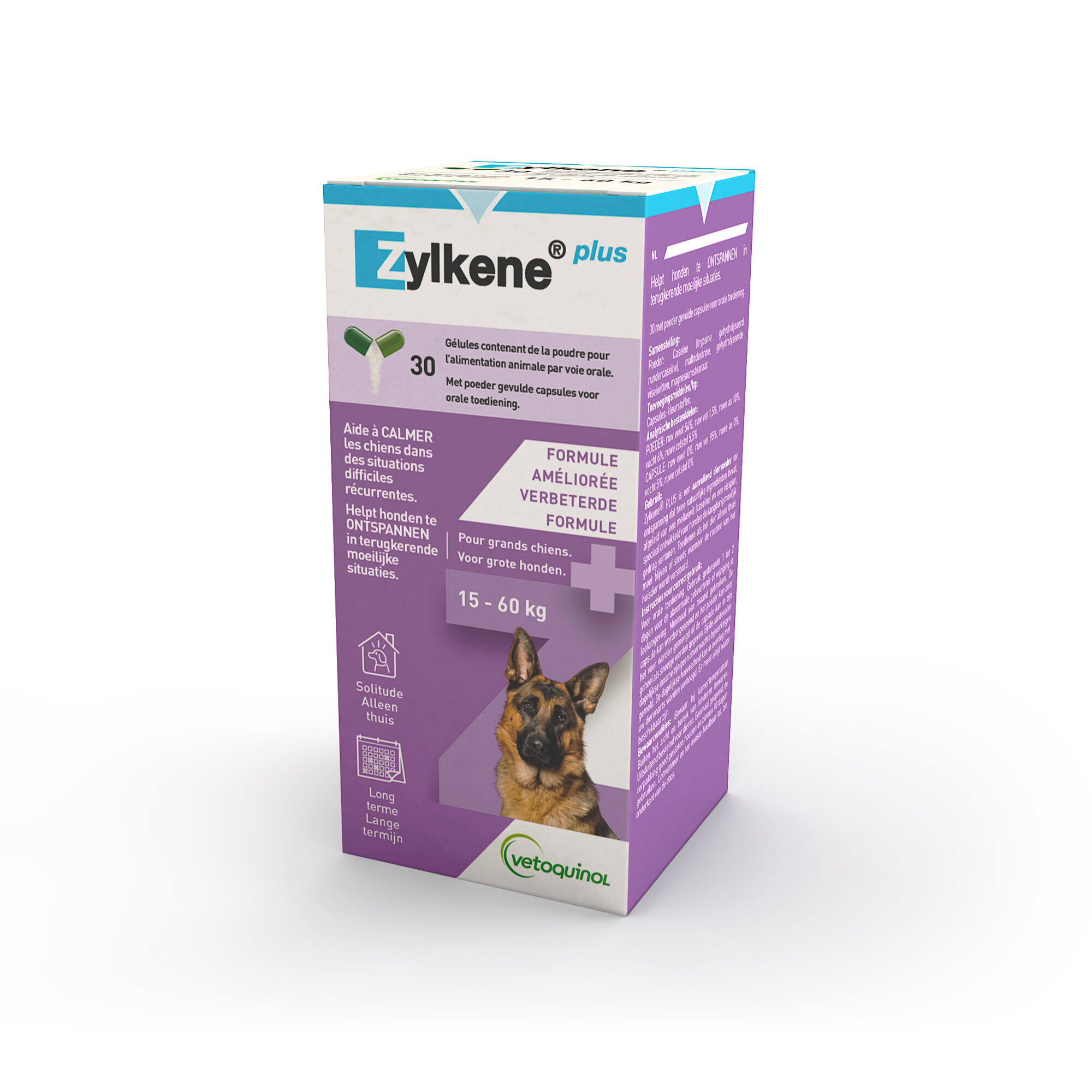 Zylkene Plus 75 mg - 30 capsules (cat & small dog)