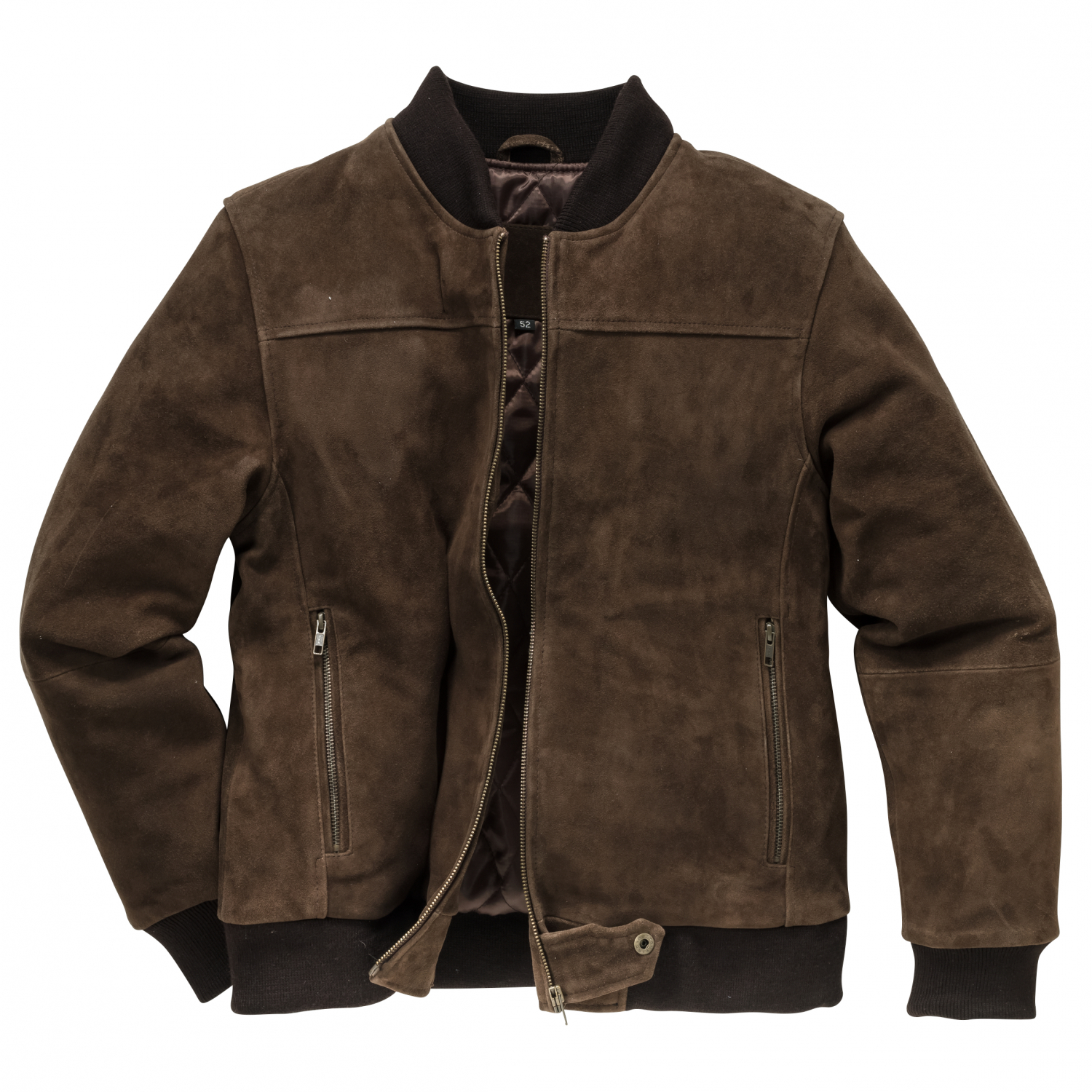 il Lago Prestige Leather Jacket Houston Men (Brown)