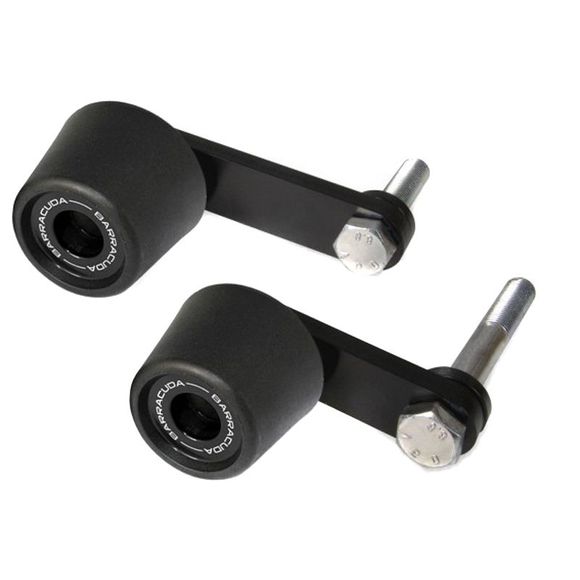 Barracuda Frame Sliders Kit Wheels - BlackYAMAHA 600 YZF-R6 (RJ27) - 2017 - 2024Ref: bar0365 / yp6101-18