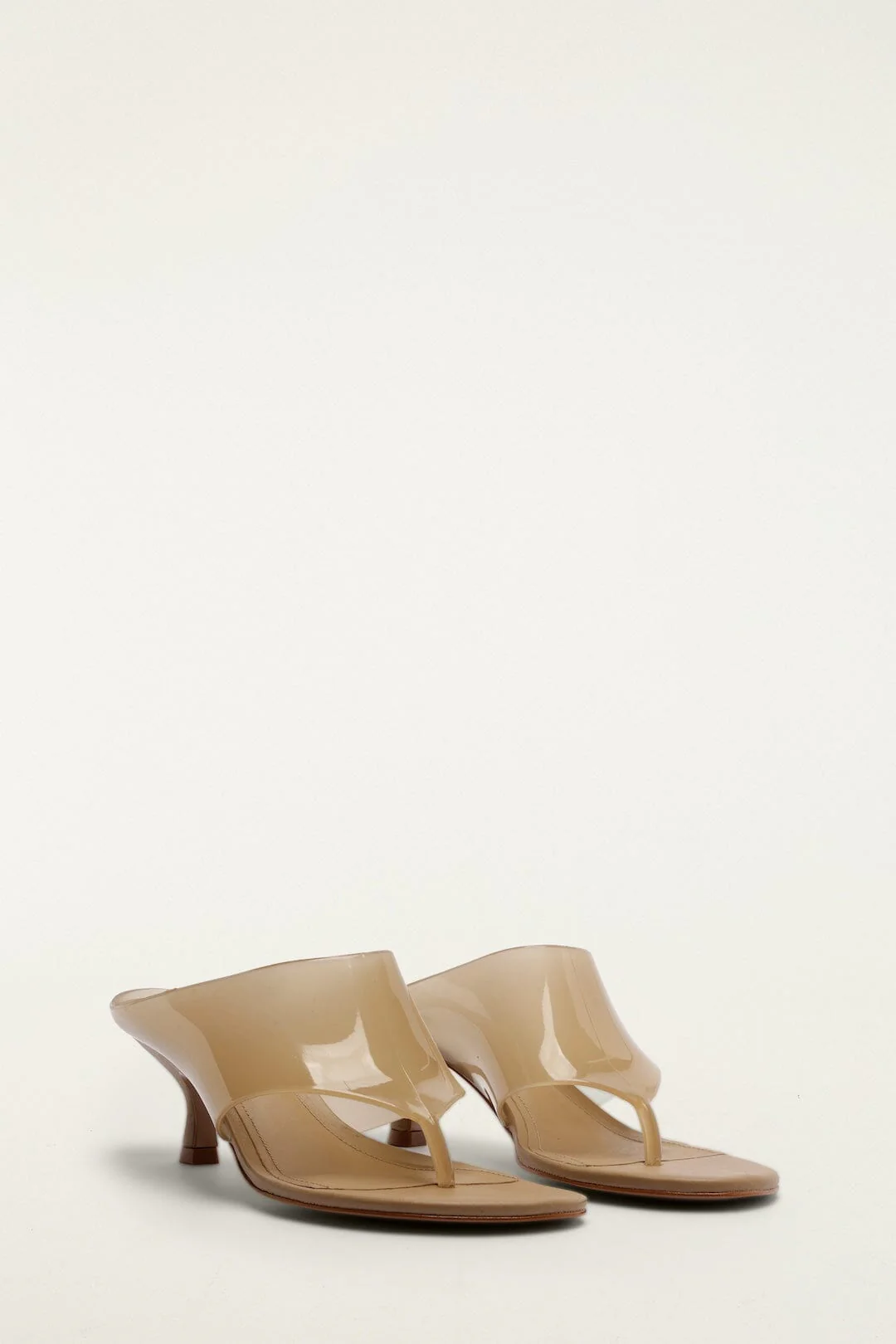 Off-White Thong Jelly Kitten Heel