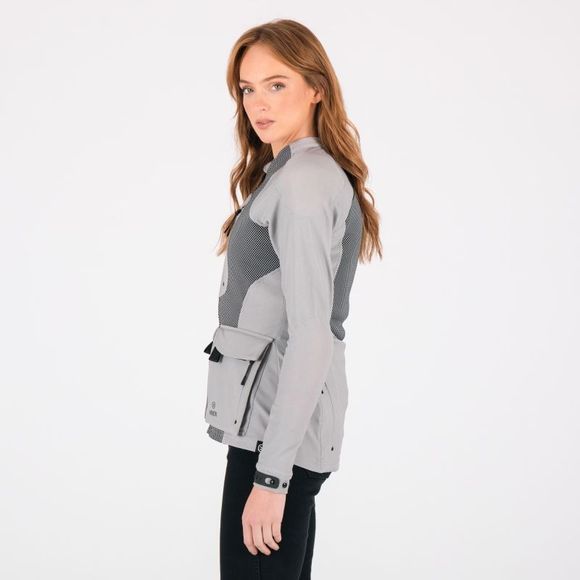 Knox TOR WOMEN Motorcycle Jacket - GreyRef: KNX0114