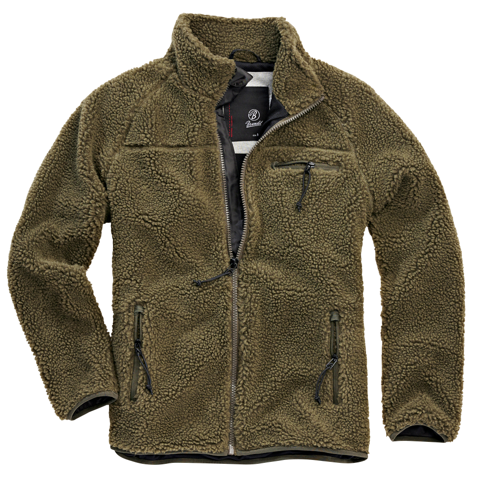 Brandit Teddy Fleece Jacket Men (Olive)
