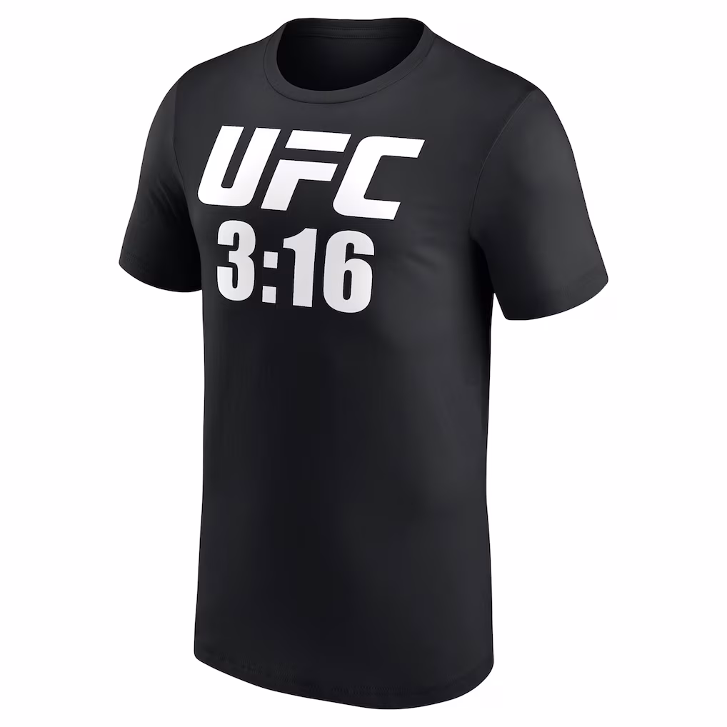 Men's Black UFC 3:16 T-Shirt