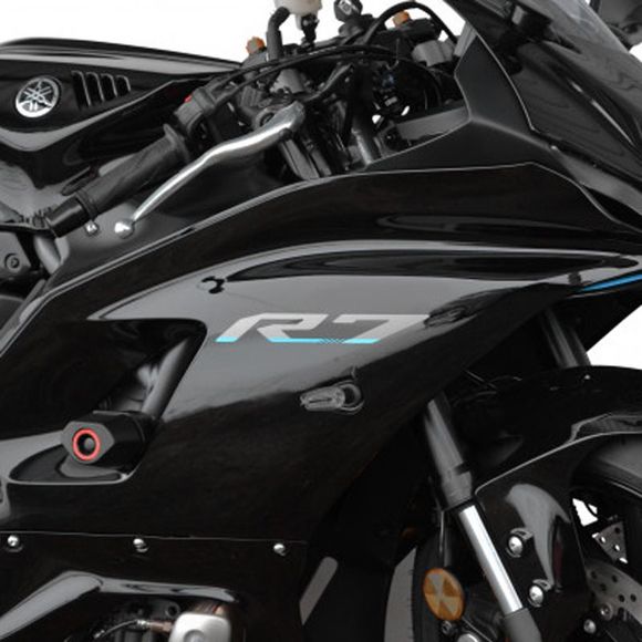 Top Block Frame Sliders KIT PADS - BlackYAMAHA 700 R7 - 2021 - 2025Ref: tb0471 / rly42-3268-800