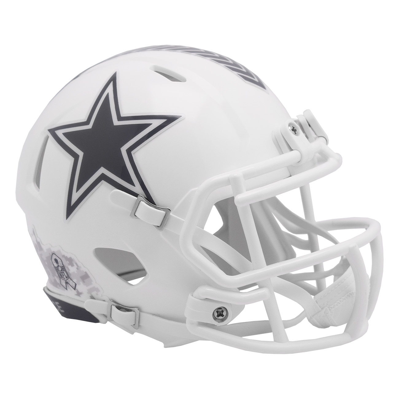 Dallas Cowboys 2024 Salute to Service NFL Speed Mini Helmet