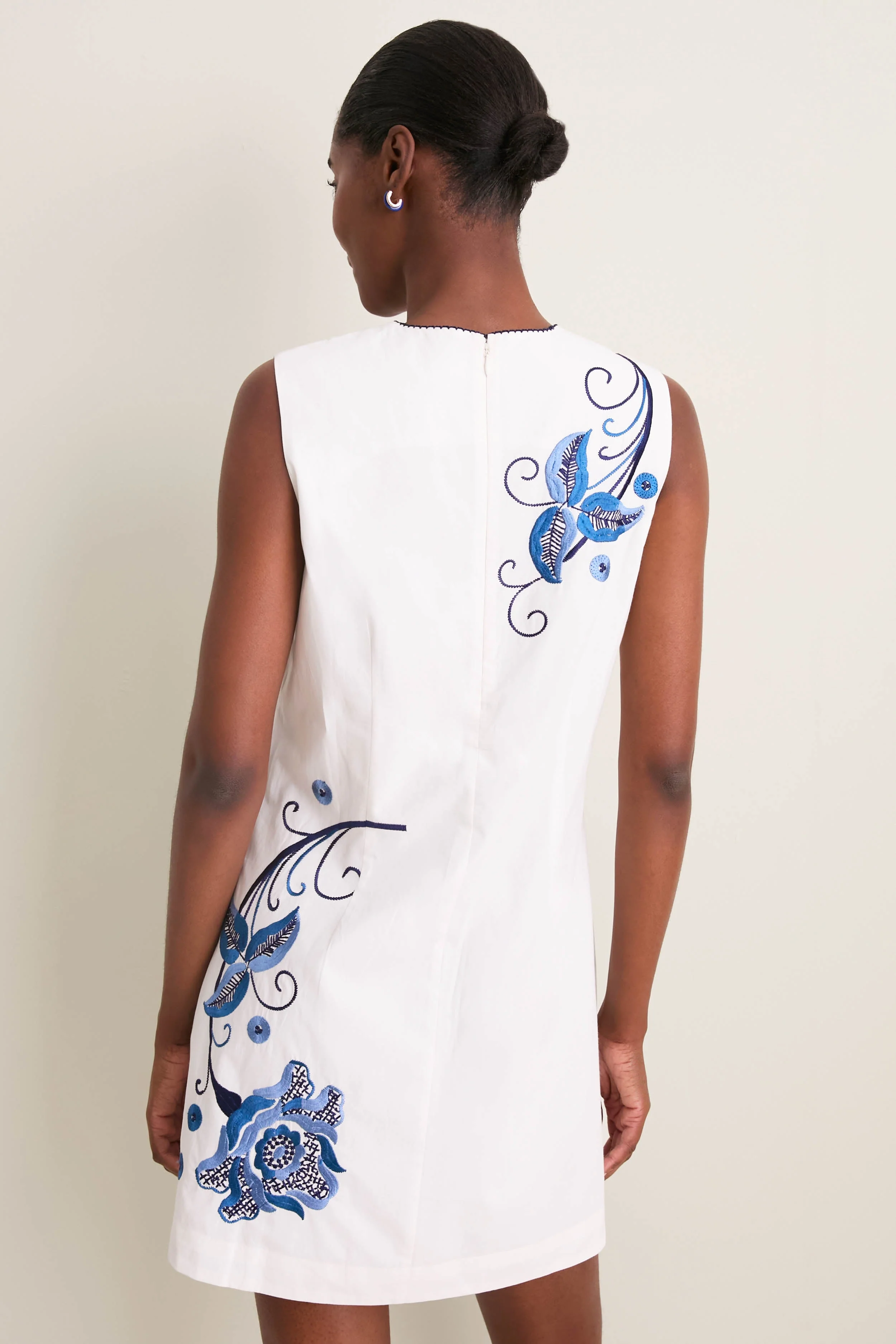 Kimber Embroidery Tiffany Mini Dress