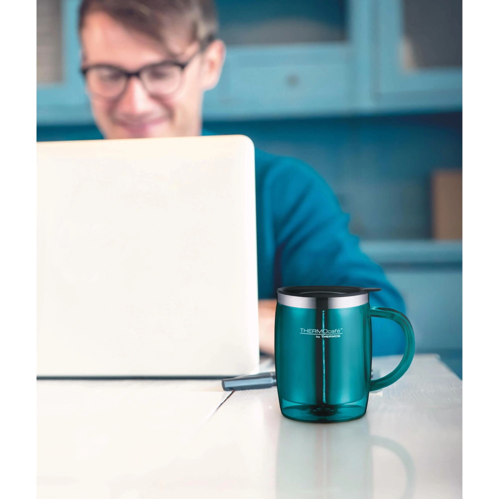 THERMOS® TC Desktop Insulated Cup 0.35L - burgundy purple polished
