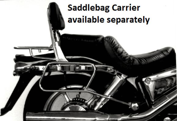 Hepco & Becker Luggage Rack with sissybar - chromeRef: Hbe05457A / 611104 00 02