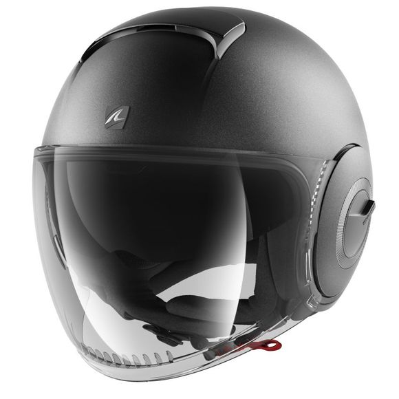 Casque jet Shark NANO BLANK MAT - GrisRef : SH0160-C65203