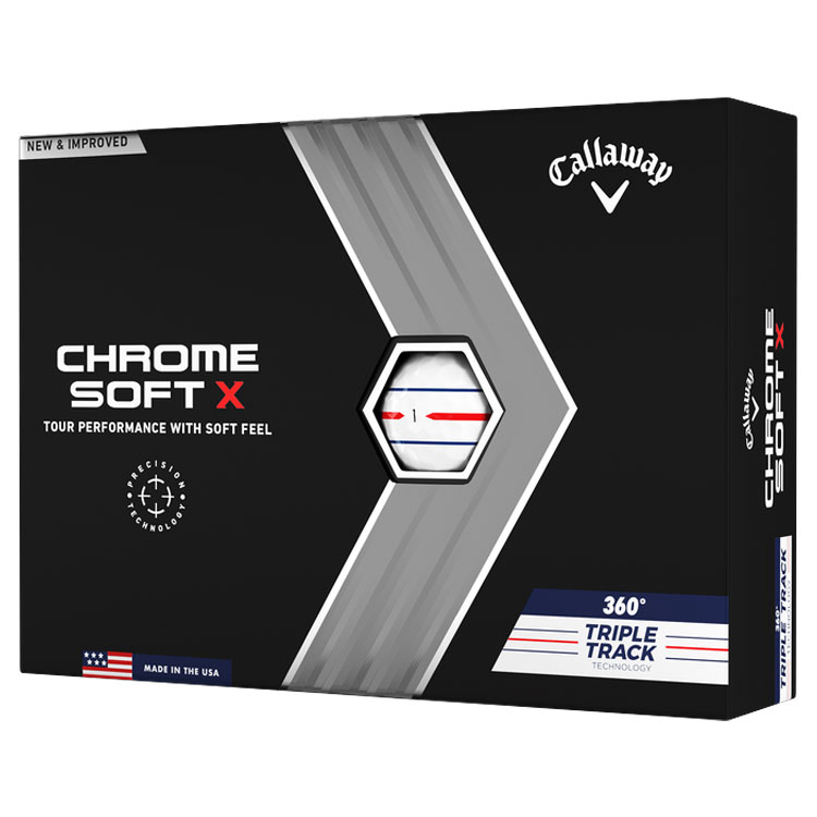 Callaway Chrome Soft X 360 Triple Track Golf Balls