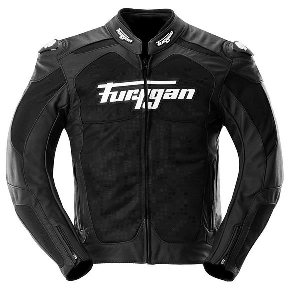 Furygan Speed Mesh Evo 3 Motorcycle Jacket - Black / WhiteRef: FU1424