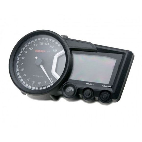 Koso RX2N Digital Multifunction Speedometer Gp Style UniversalRef: 4491358 / 1056046