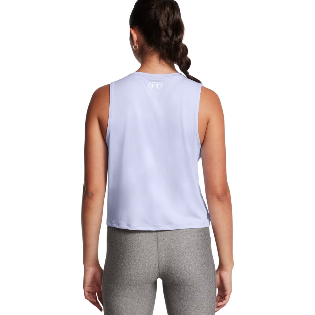 Under Armour UA Vanish Energy Crop Tank Women - Celeste/White