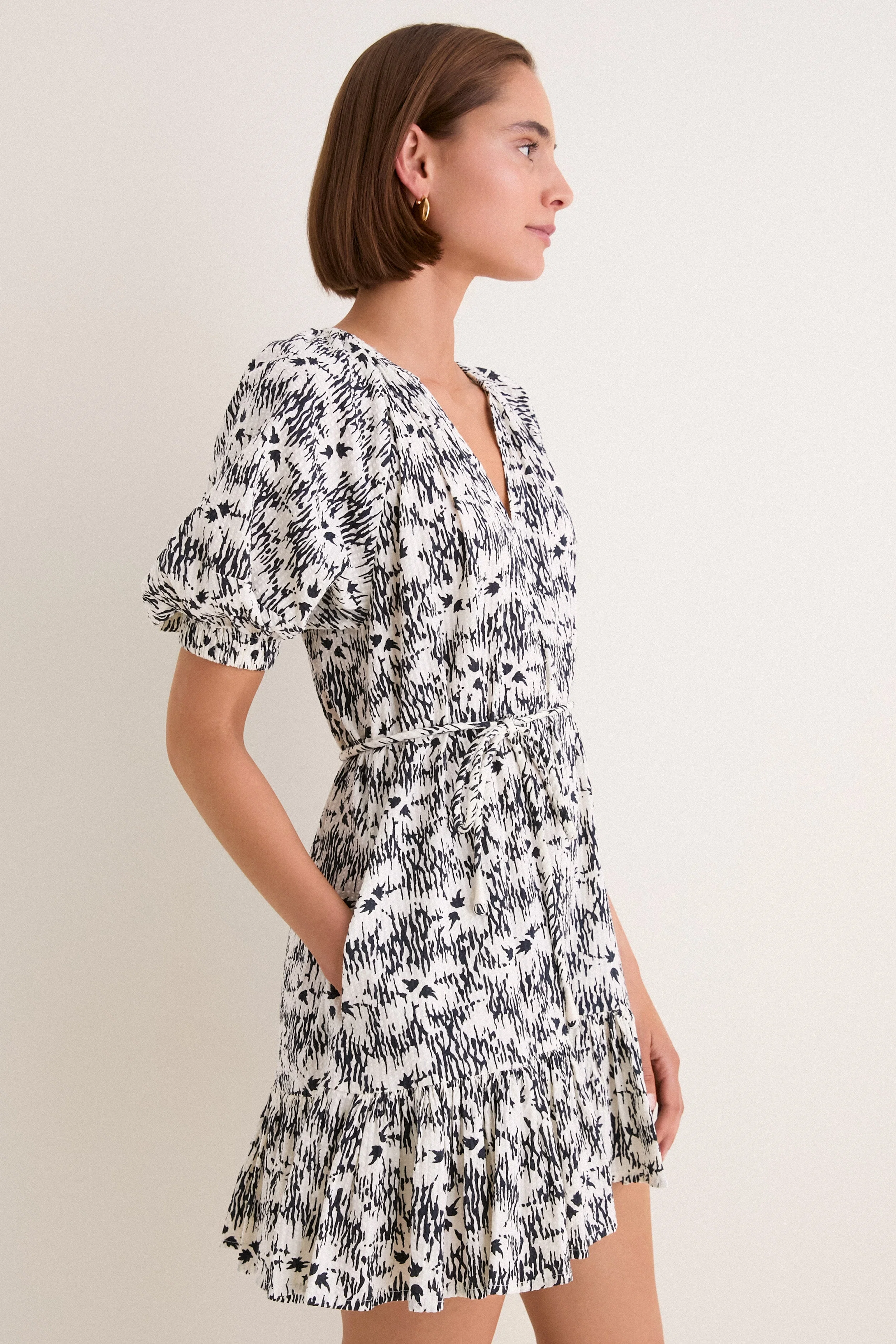 Tropical Midnight Textured Otillie Mini
