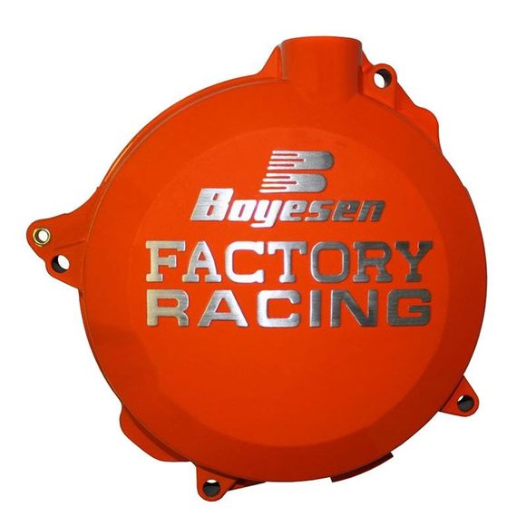 Boyesen clutch housing cover matte orangeRef: 127173 / 1073715