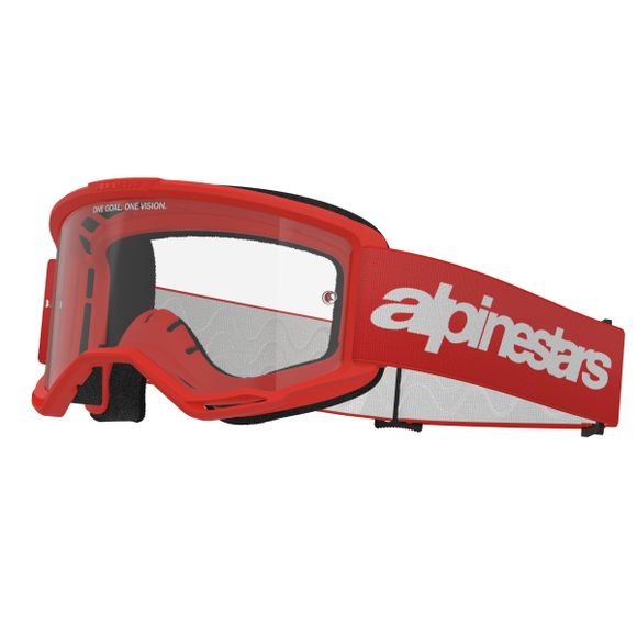 Alpinestars Vision 3 Wordmark 2025 - Black / Red cross maskRef: ap3753 / 5103325-3067-os