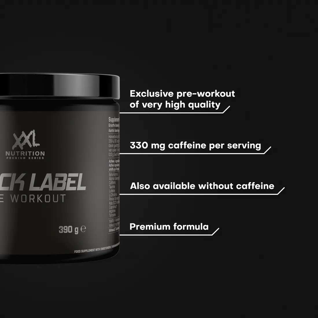 Black Label Pre-Workout
