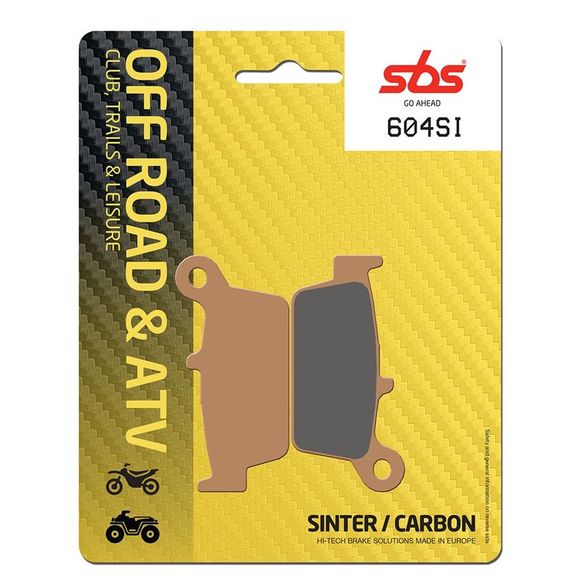 SBS 604SI Sinter Metal Racing Rear Brake PadsRef: 604SI / 604030