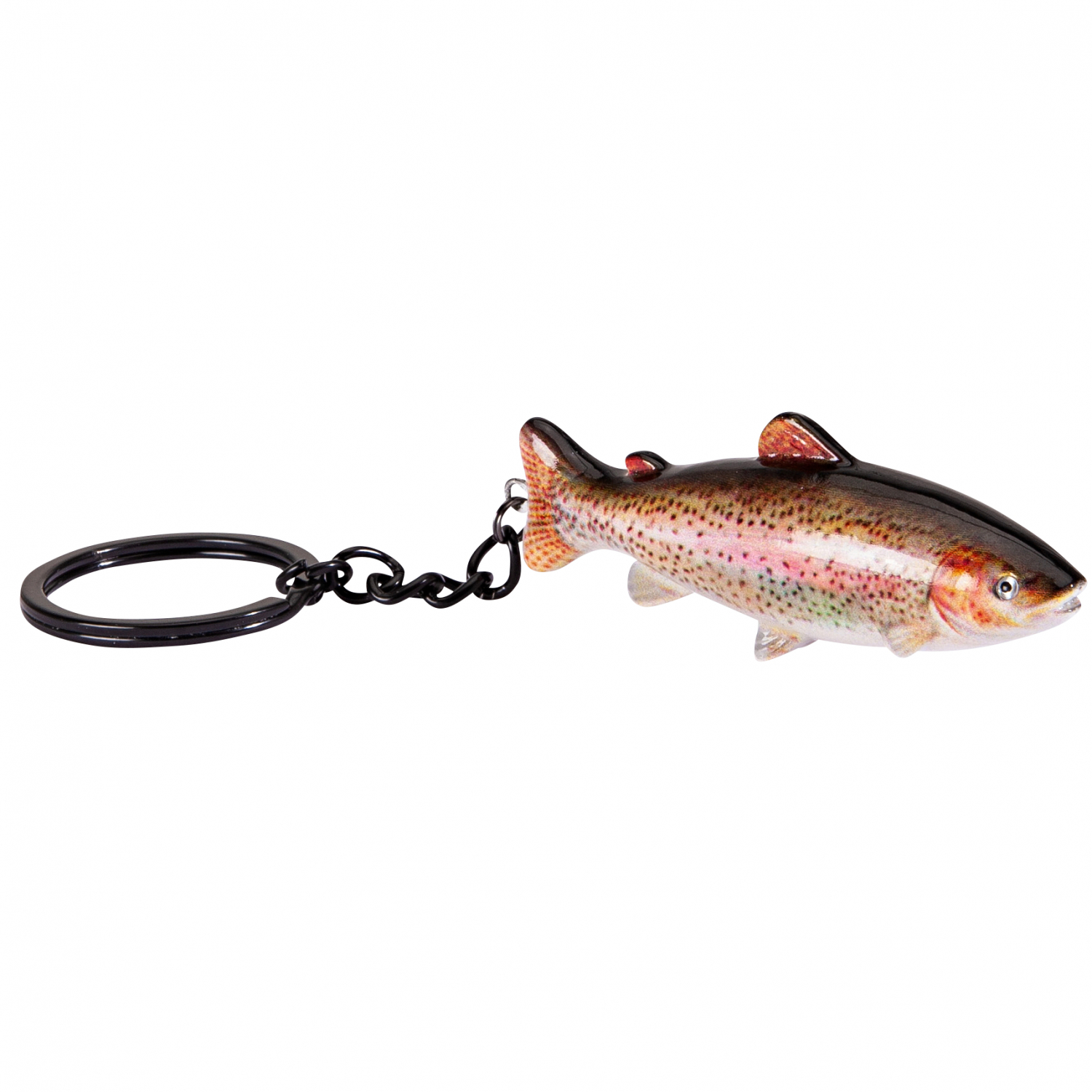 Iron Trout Trout keyring pendant