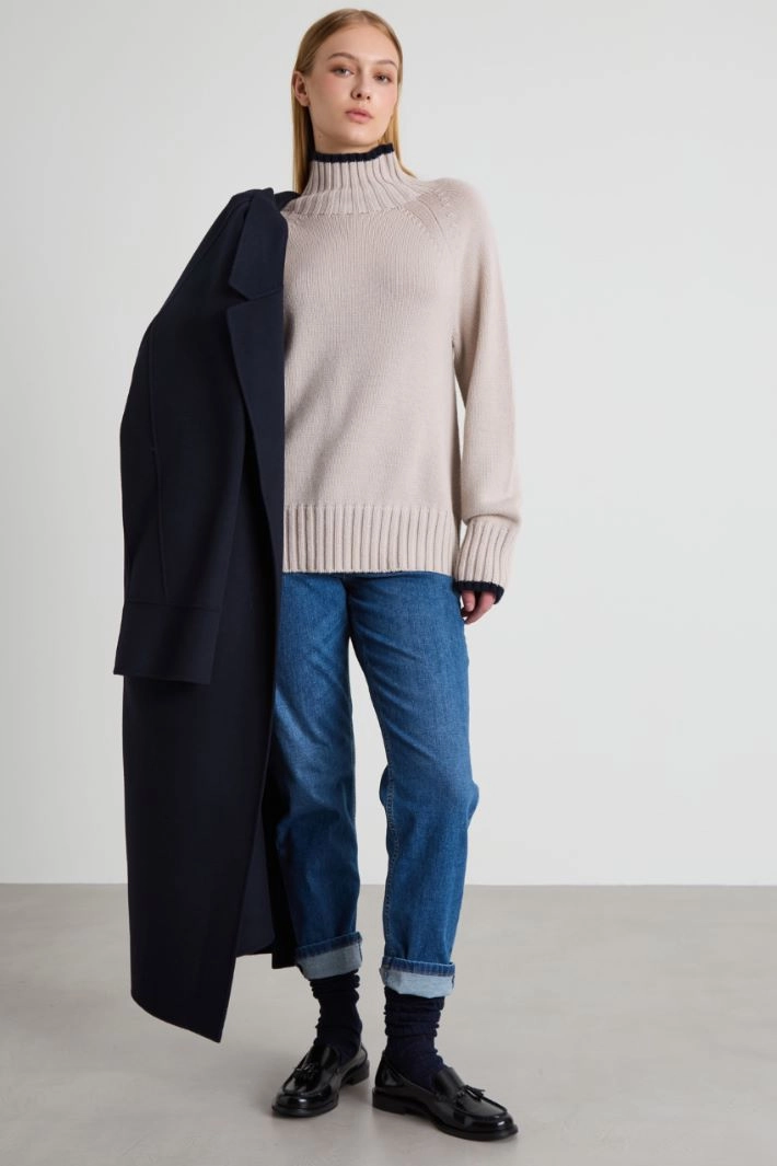 Stretch boyfriend jeans - BLUE