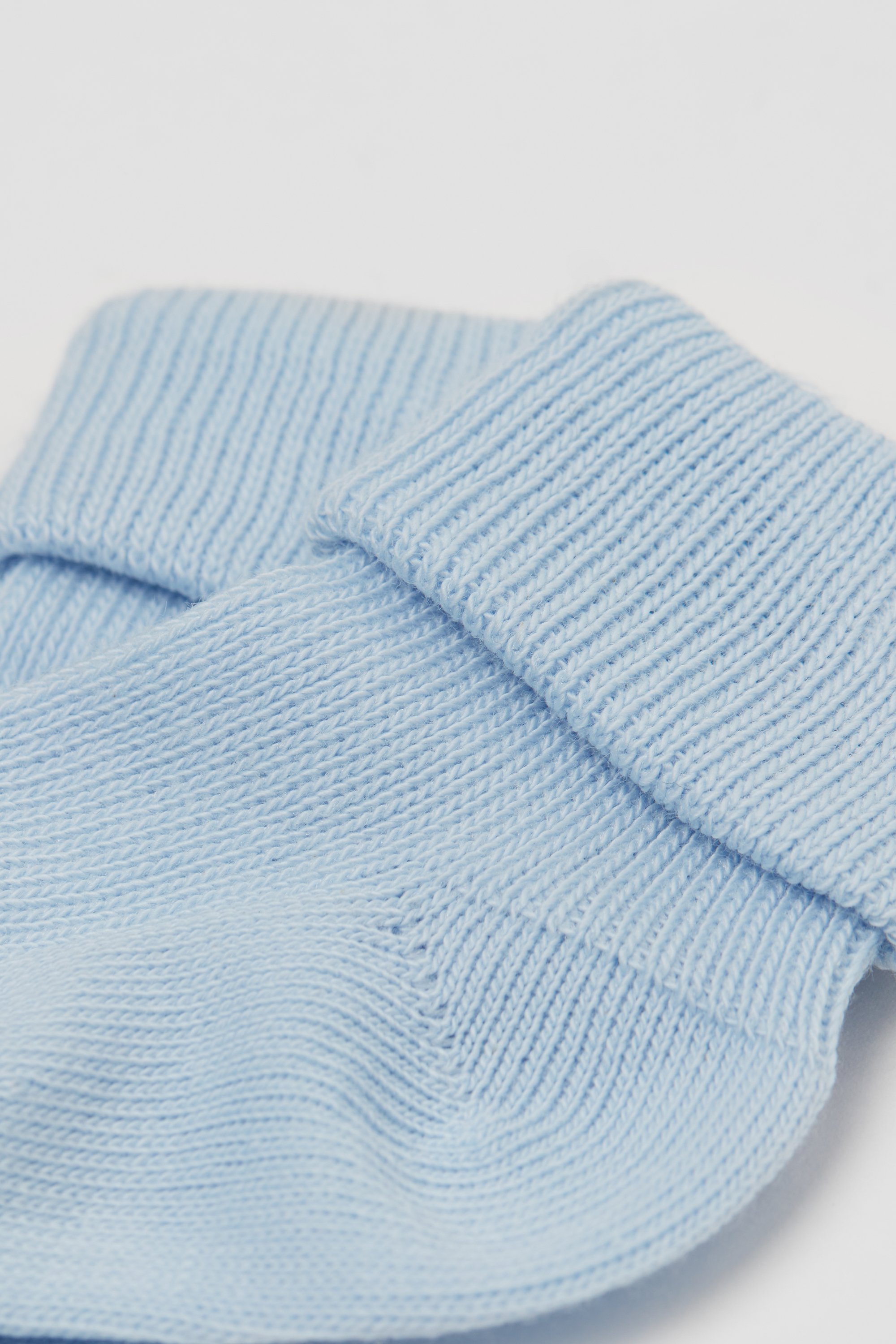 Baby Short Ribbed Turn-Down Socks