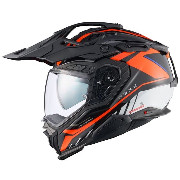 Nexx X.WED3 Full-Face Helmet - GOBI - Orange / WhiteRef: NE0625-C7299
