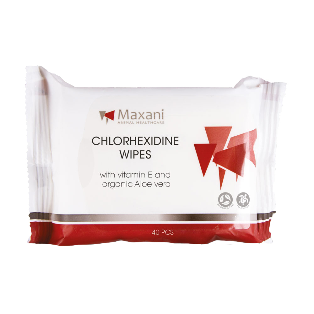 Maxani Chlorhexidine Wipes - Pack of 40 Wipes