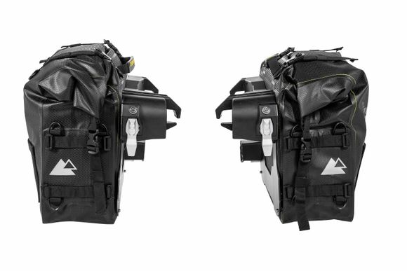 Touratech EXTREME 40/40 saddlebags - for BMW Vario support - BlackBMW 1300 R 1300 GS - 2023 - 2026Ref: Trt00784A / 01-035-7032-0