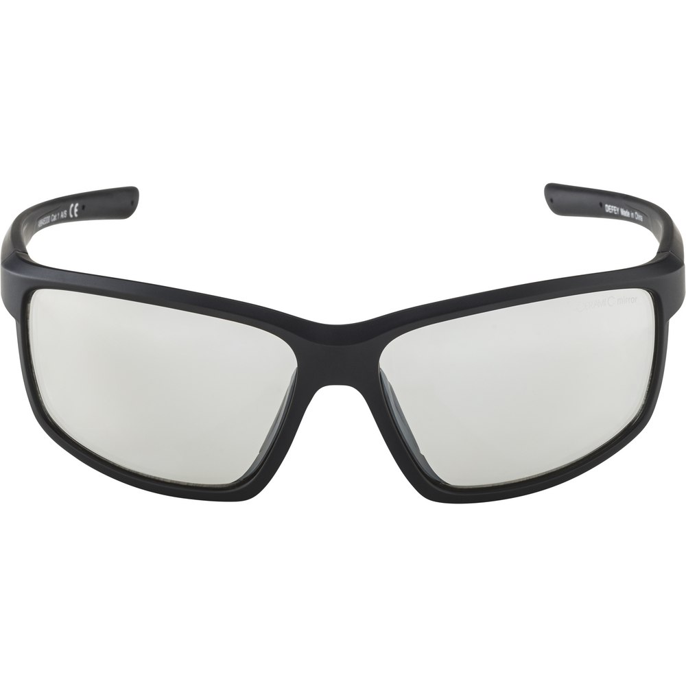 Alpina Defey Glasses - black matt / clear mirror
