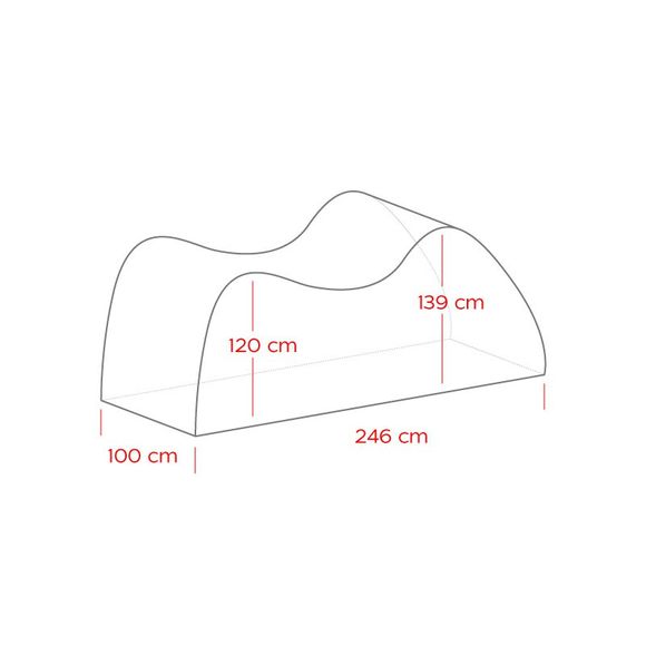 DXR SCUDO motorcycle cover - Size Gold 2XL Universal - BlackRef: dxr0008 / scudo-gris-goldwing
