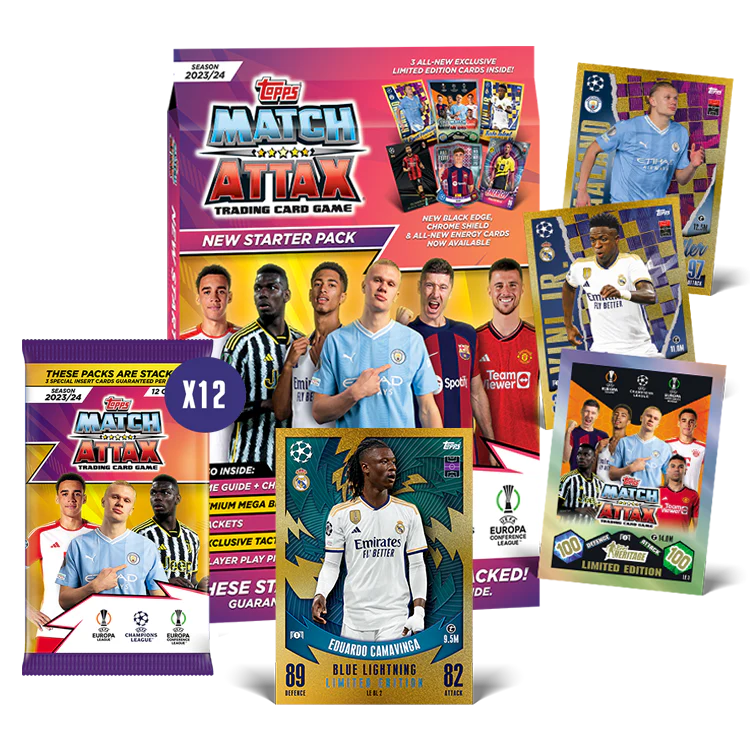 Match Attax 23/24 - Mega Packet Starter Bundle