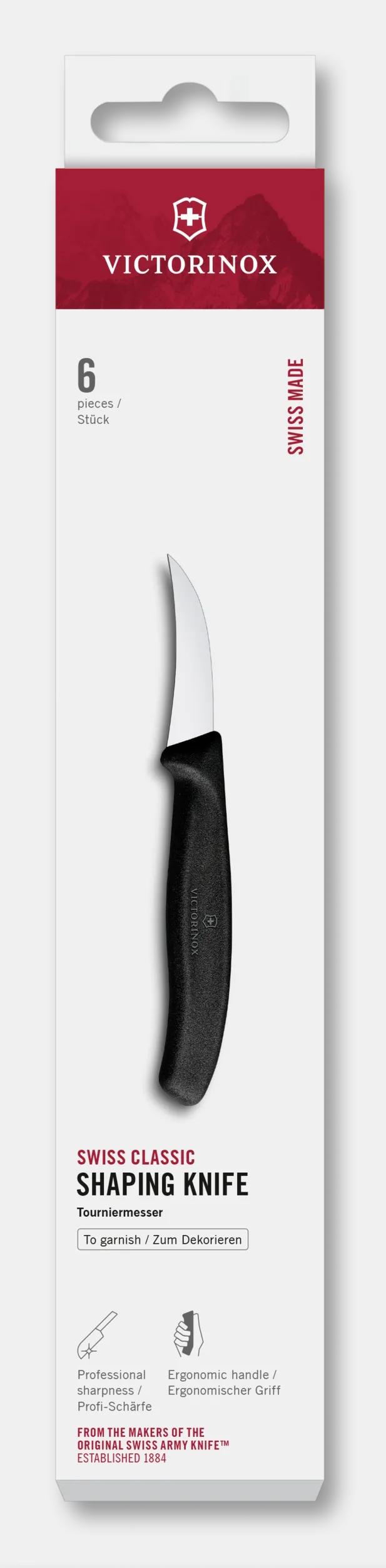 Swiss Classic Shaping Knife, 6 pieces, 6 cm