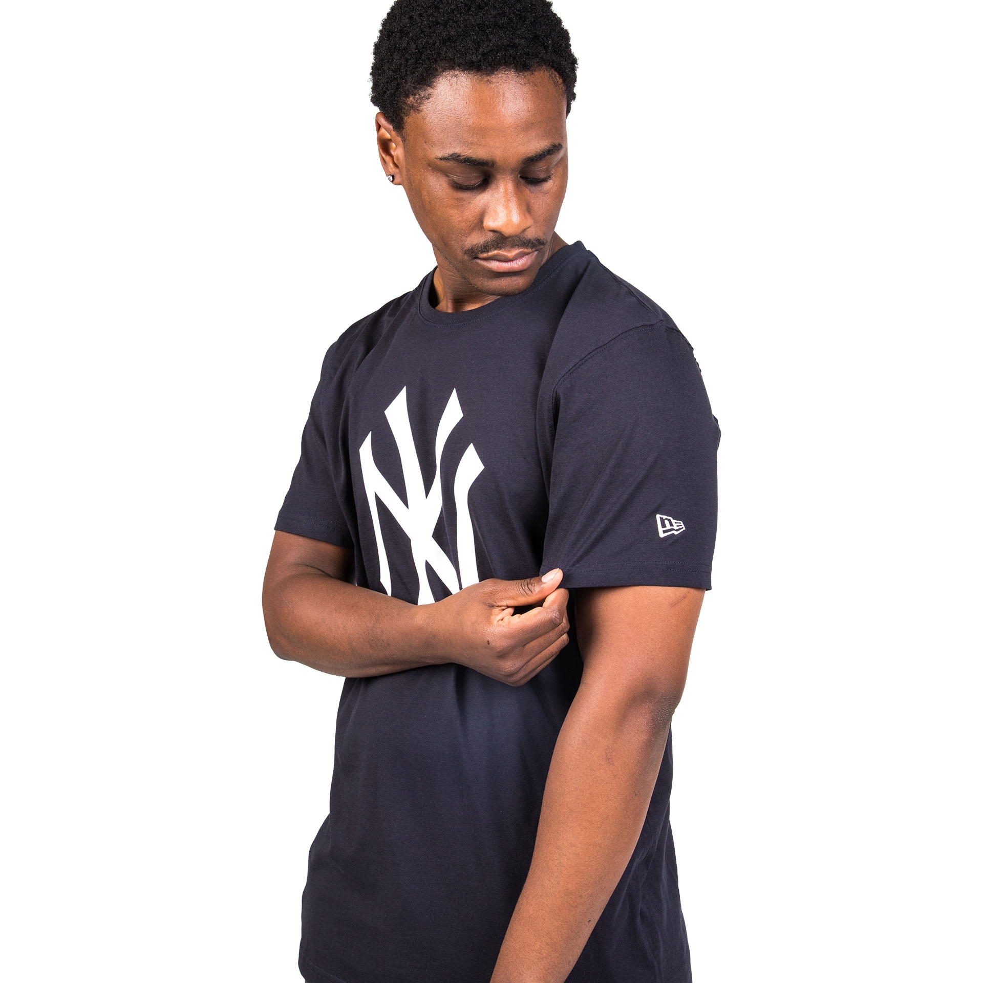 New York Yankees Team Logo Baseball MLB Tee Navy