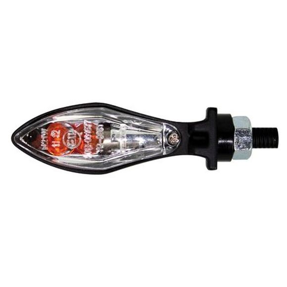 Chaft SCOOP LED Turn Signal Light (Pair) Universal - BlackRef: CH0205