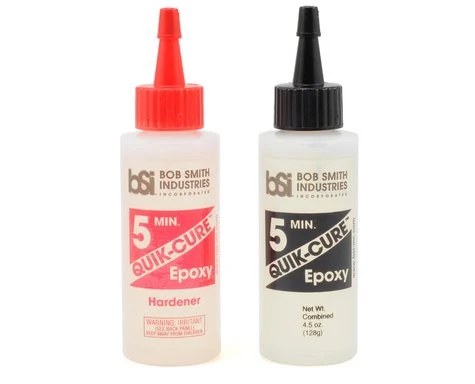BSI-201 QUICK-CURE 5 MIN. EPOXY 4.5 OZ Bob Smith Industries