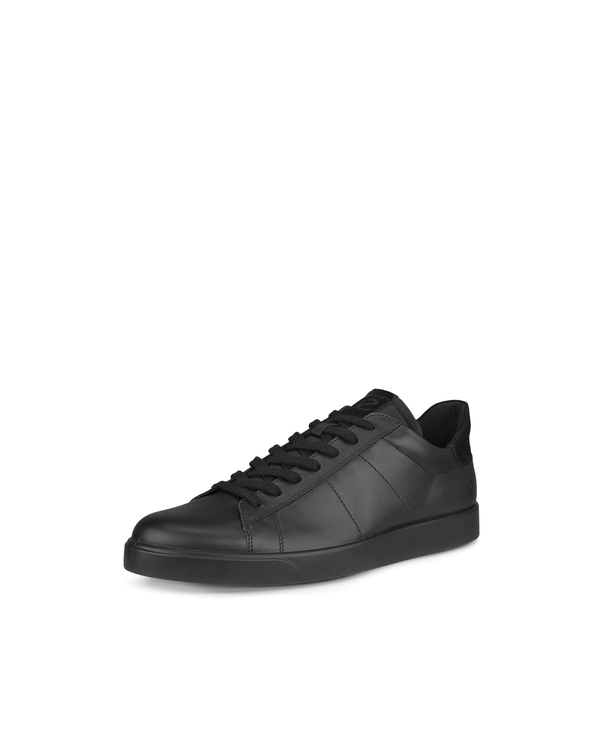 ECCO STREET LITE M Herren Ledersneaker Schwarz