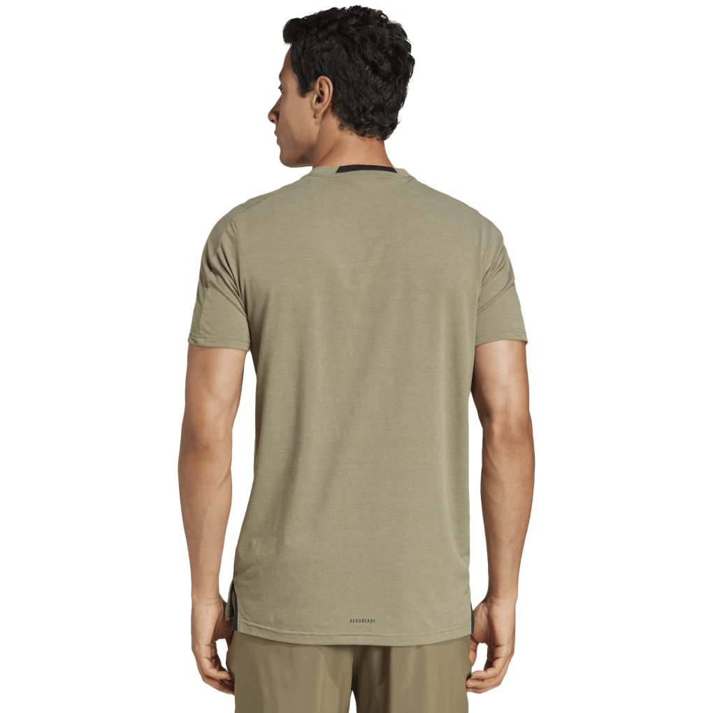 adidas Designed for Training Tee Men - olive strata JI8123