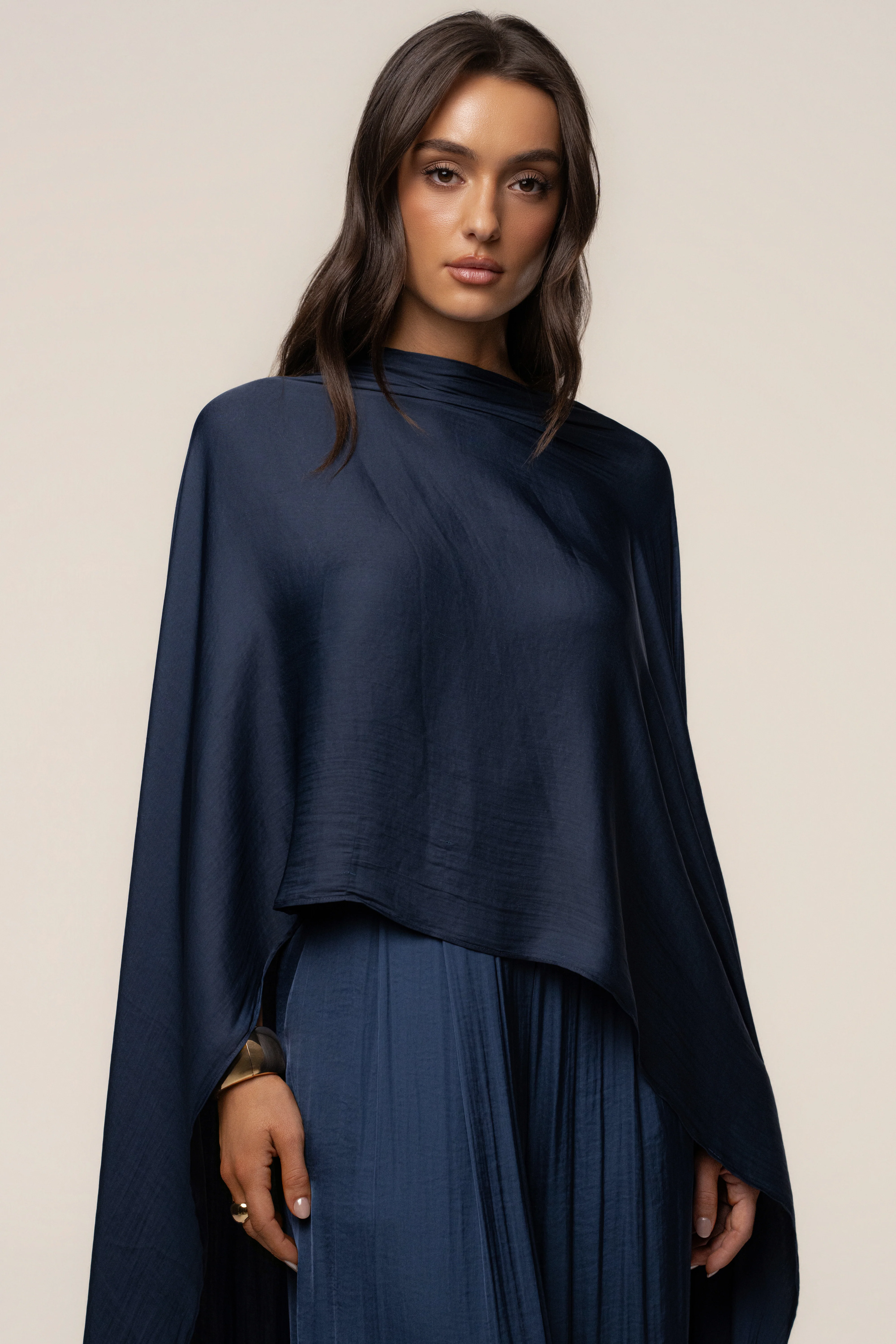 Blue Marina Multi-Wrap Scarf