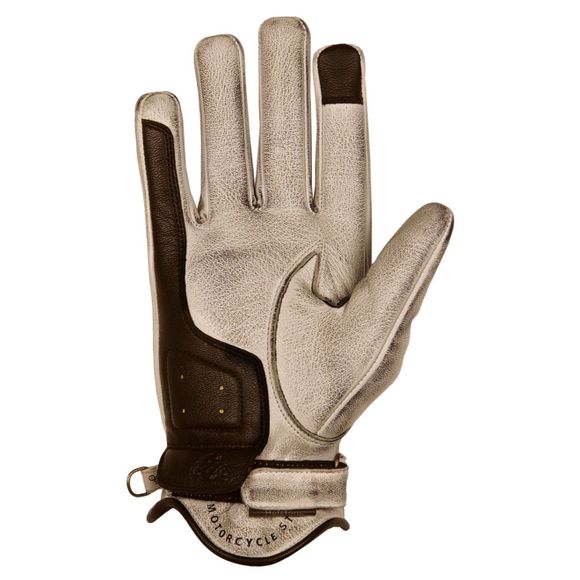 Helstons SUN CUIR SOFT Gloves - Beige / BlackRef: HS0747