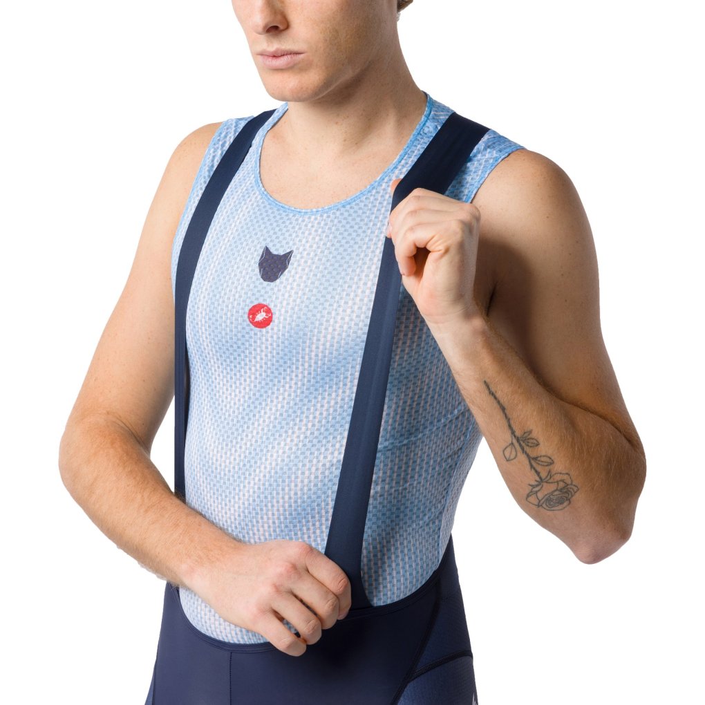 Castelli Competizione 2 Bibshorts Team Soudal Quick-Step Men - belgian blue 424