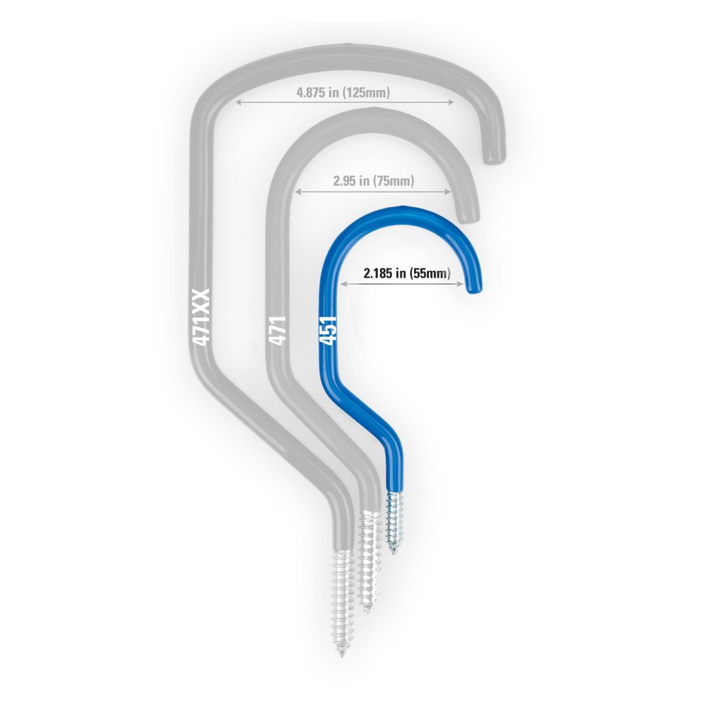 Park Tool 451 Storage Hooks (2 pieces)