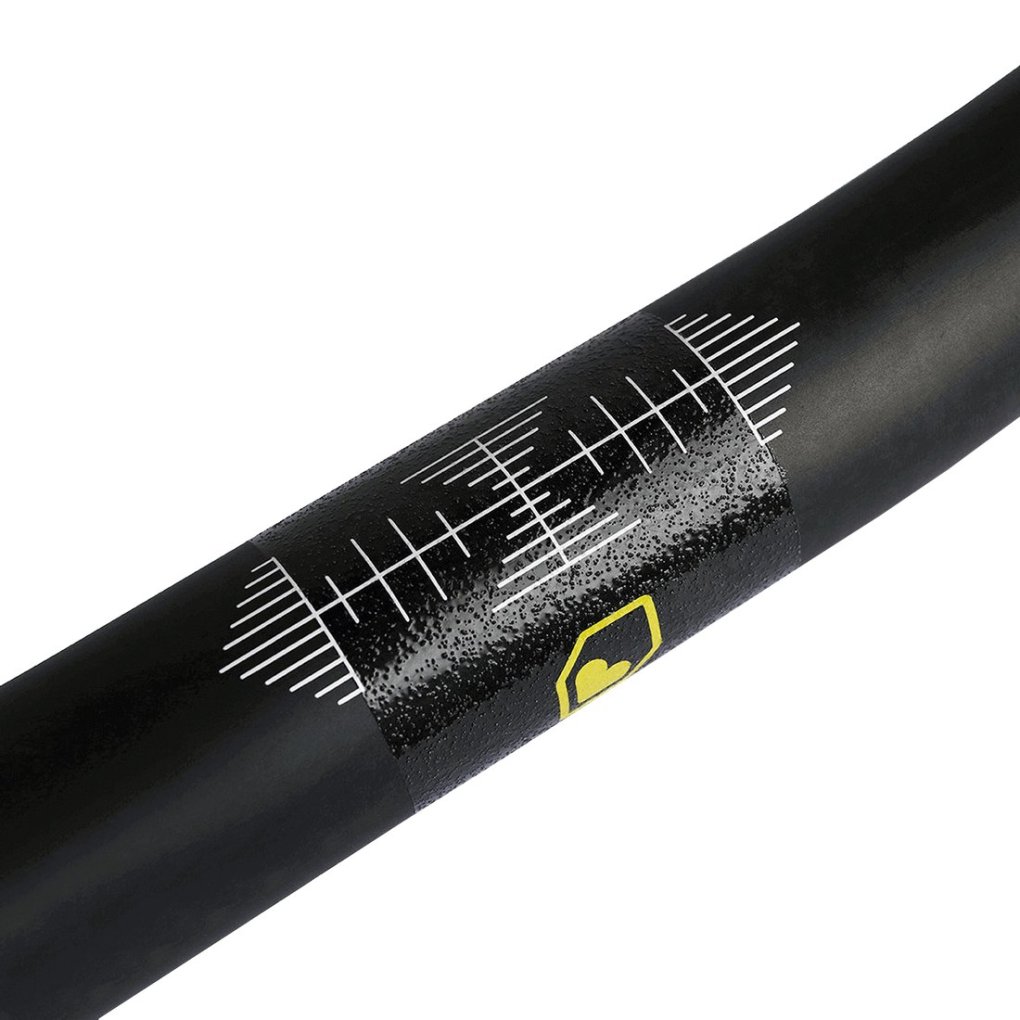 Burgtec RideWide DH Carbon 31.8 MTB-Handlebar - 800mm - 20mm Rise - UD carbon