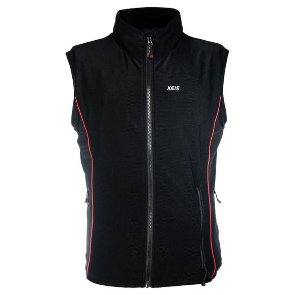 Keis B601RP ULTRAFLEX Heated Vest - Black / RedRef: KEI0016