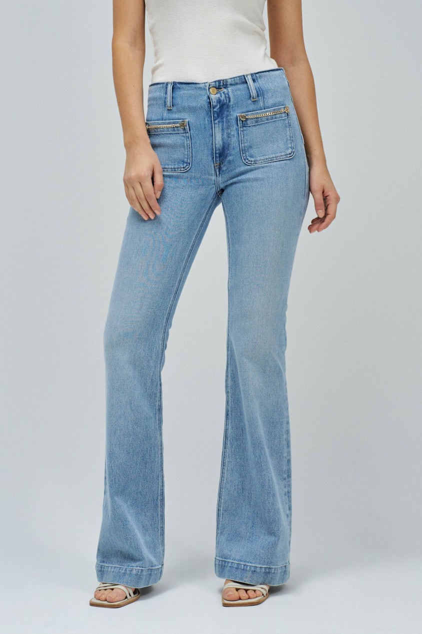 DESTINY PUSH UP FLARE JEANS